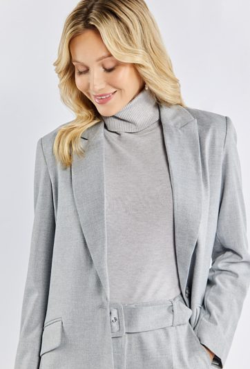 Marynarka damska z paskiem