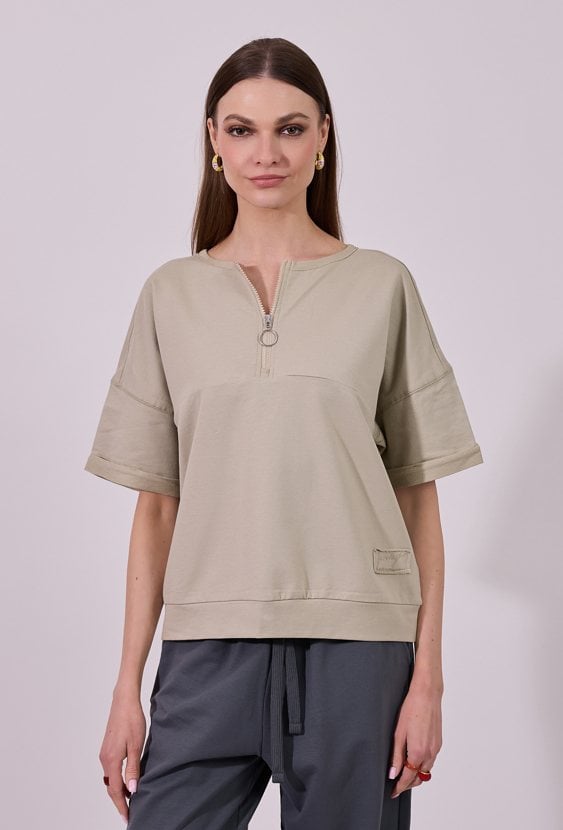 Bluza damska  na krótki rękaw