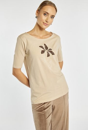 T-shirt damski z wzorem