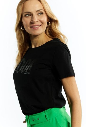 T-shirt damski z ciekawym nadrukiem
