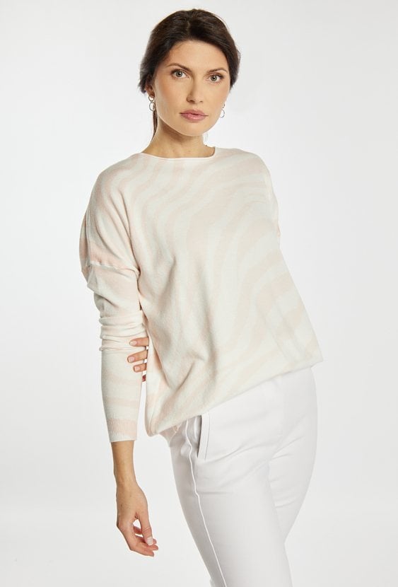 Sweter z wzorem