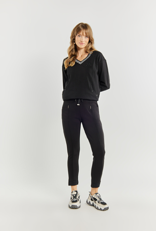 Wiskozowe spodnie damskie