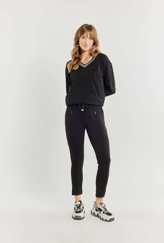 Wiskozowe spodnie damskie