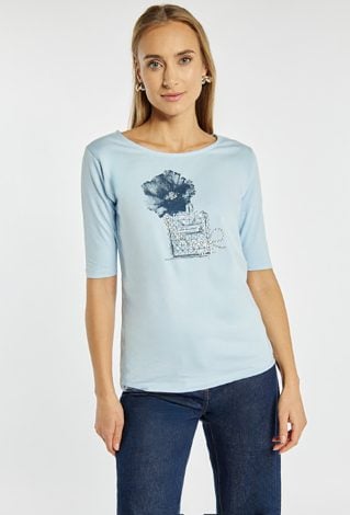 T-shirt z bawełną