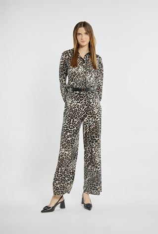 Szerokie spodnie damskie