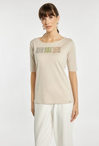 Bluzka damska ze zdobieniem