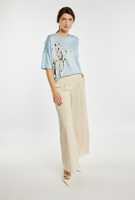 T-shirt z wzorem