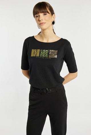 Bluzka damska ze zdobieniem