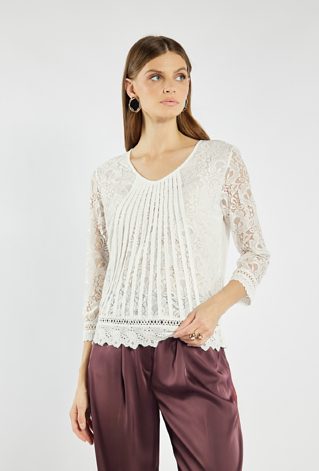 Koronkowa bluzka