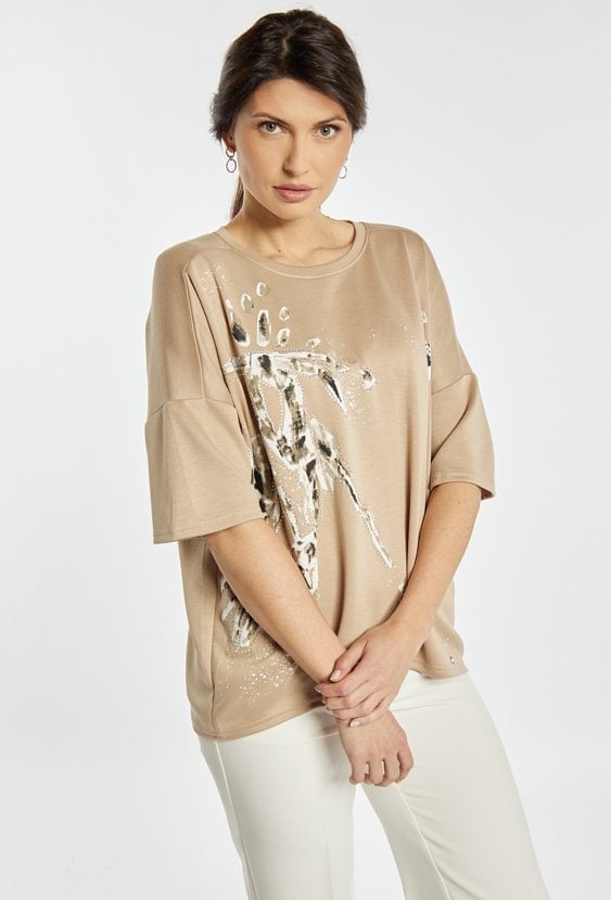 T-shirt z wzorem