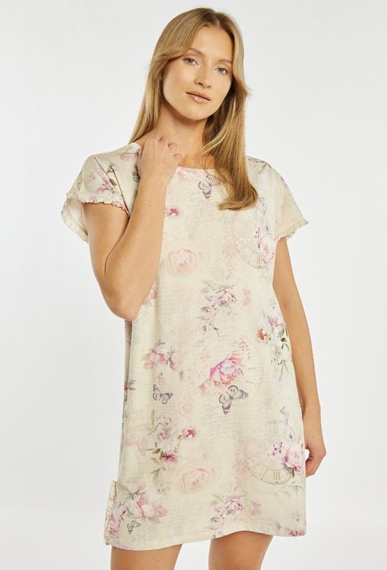 Koszula nocna z wzorem