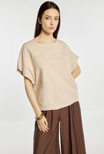 Luźny T-shirt