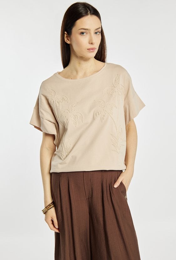 Luźny T-shirt