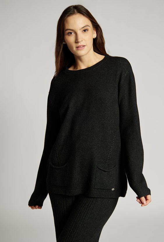 Sweter damski z wiskozą
