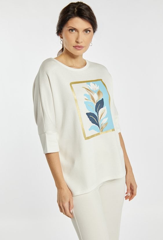 T-shirt damski z nadrukiem