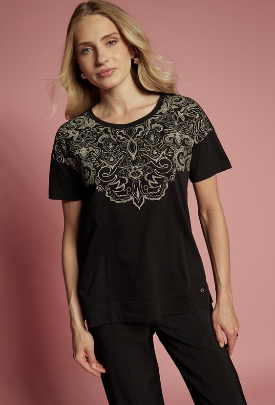 T-shirt z wzorem