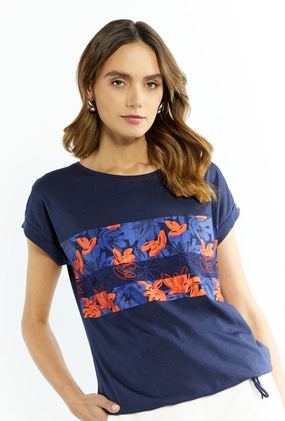 T-shirt damski z nadrukiem