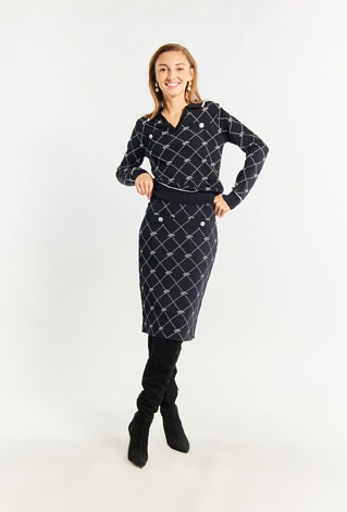 Spódnica damska z logo