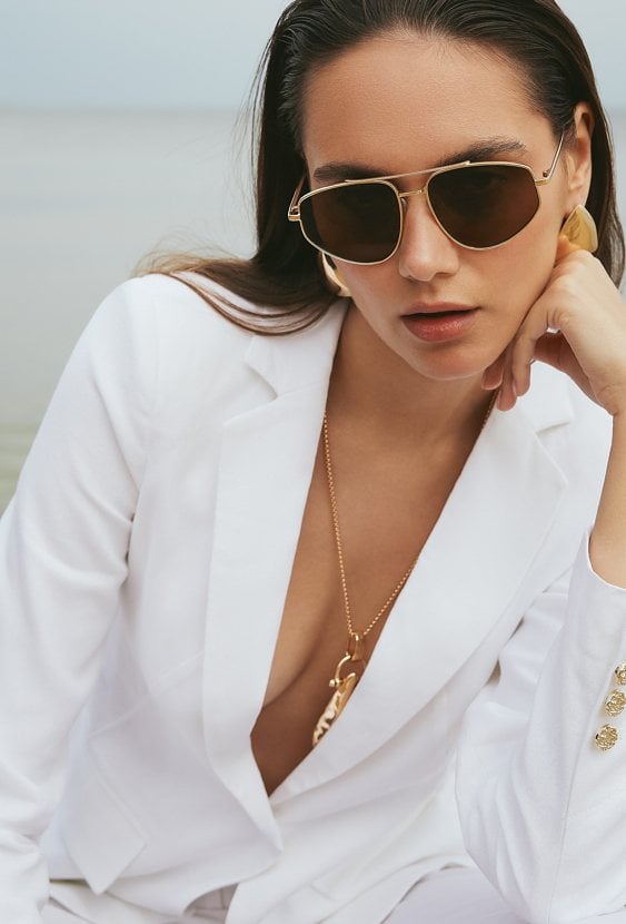 Marynarka z dodatkiem lnu