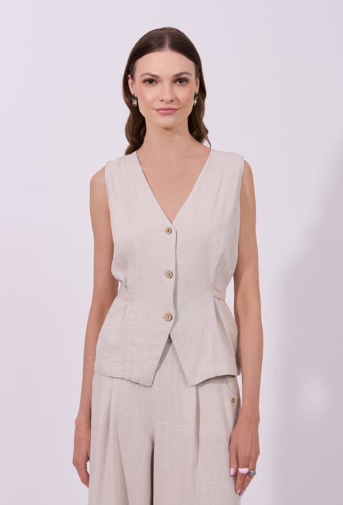 Kamizelka o eleganckim kroju