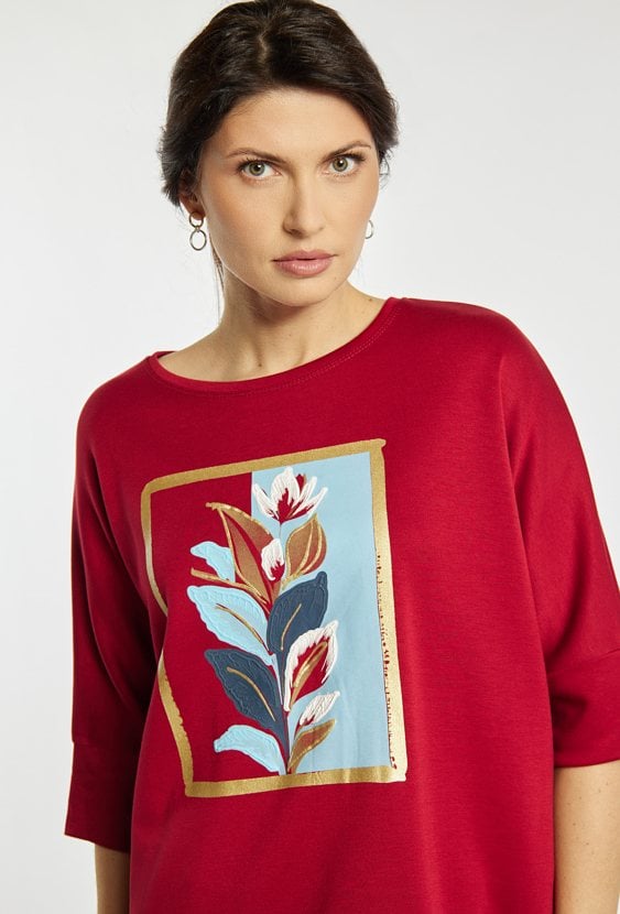 T-shirt damski z nadrukiem