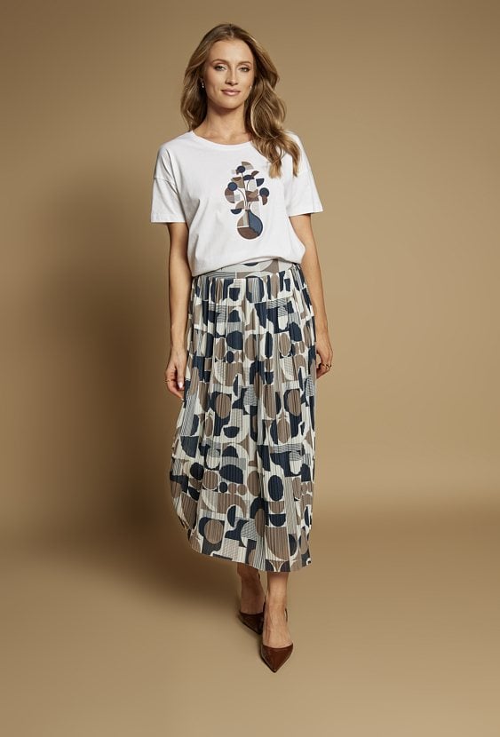 T-shirt z wzorem