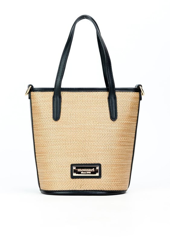 Lekka i stylowa torebka o plecionym wzorze