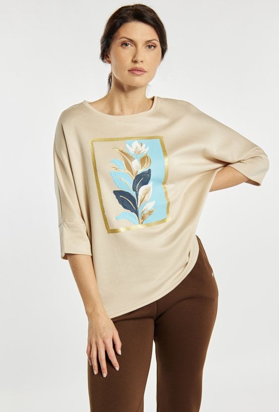 T-shirt damski z nadrukiem