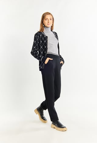 Stylowe spodnie z wiskozy