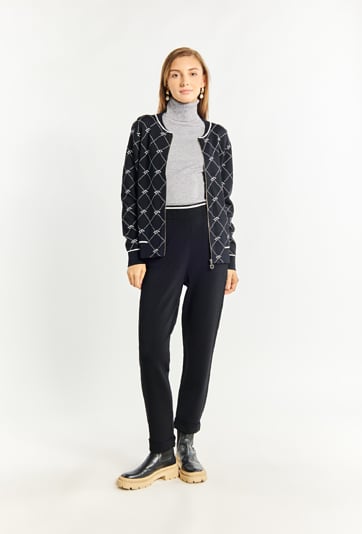 Stylowe spodnie z wiskozy