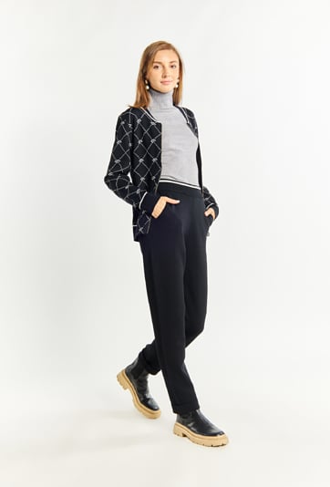 Stylowe spodnie z wiskozy