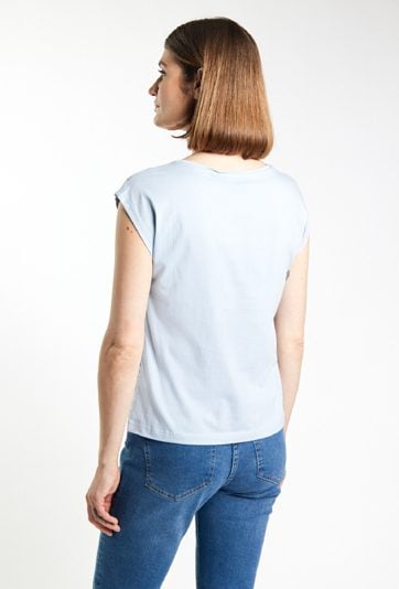 T-shirt w ornamentalny wzór