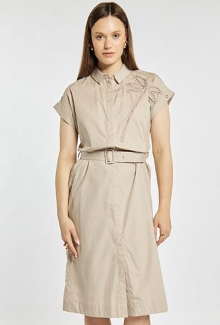 Sukienka midi z bawełny