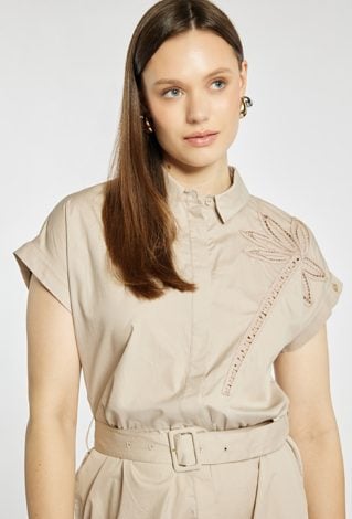 Sukienka midi z bawełny