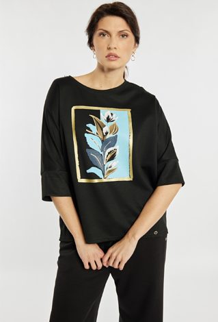 T-shirt damski z nadrukiem