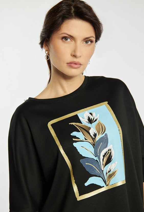 T-shirt damski z nadrukiem