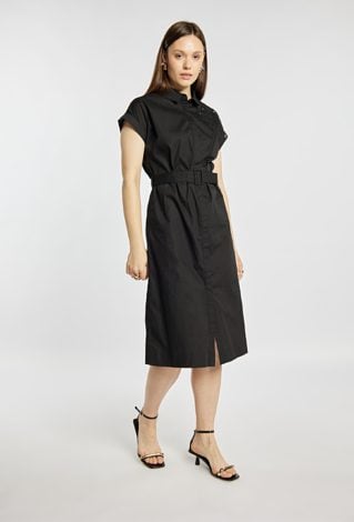 Sukienka midi z bawełny