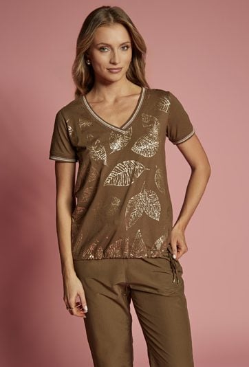 T-shirt z wzorem