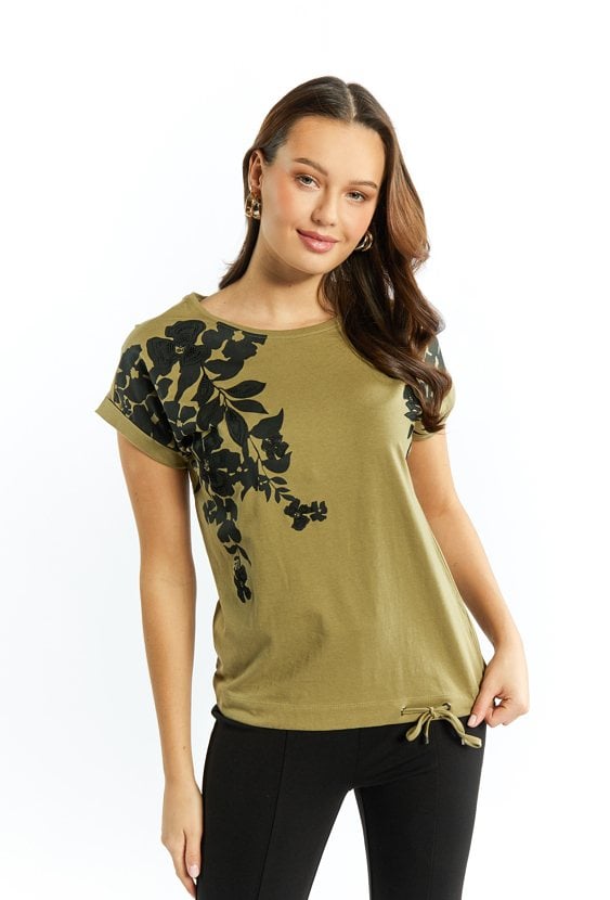 Bawełniany T-shirt damski