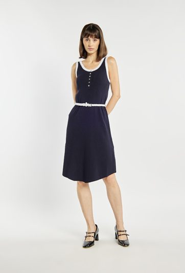 Letnia sukienka z paskiem