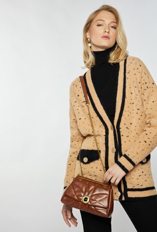 Mała torba damska z pikowaniem