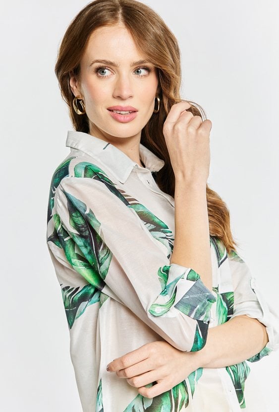 Koszula damska z wzorem