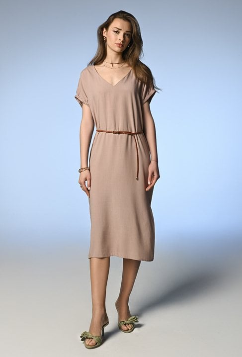 Zwiewna sukienka z wiskozy