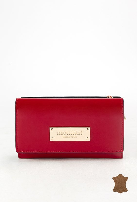 Skórzany, mały portfel