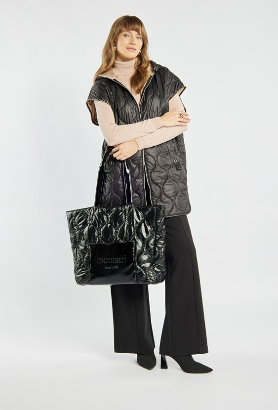 Pojemna torba z pikowaniem