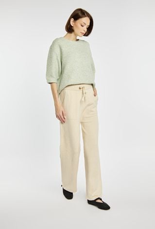 Spodnie z szeroką nogawką