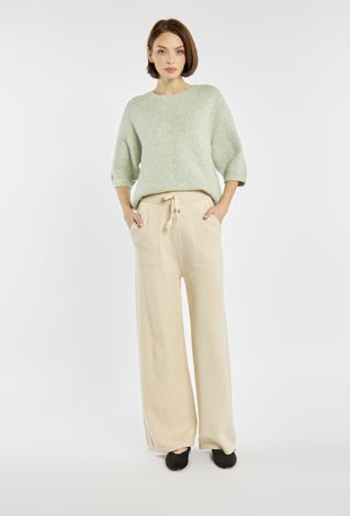 Spodnie z szeroką nogawką