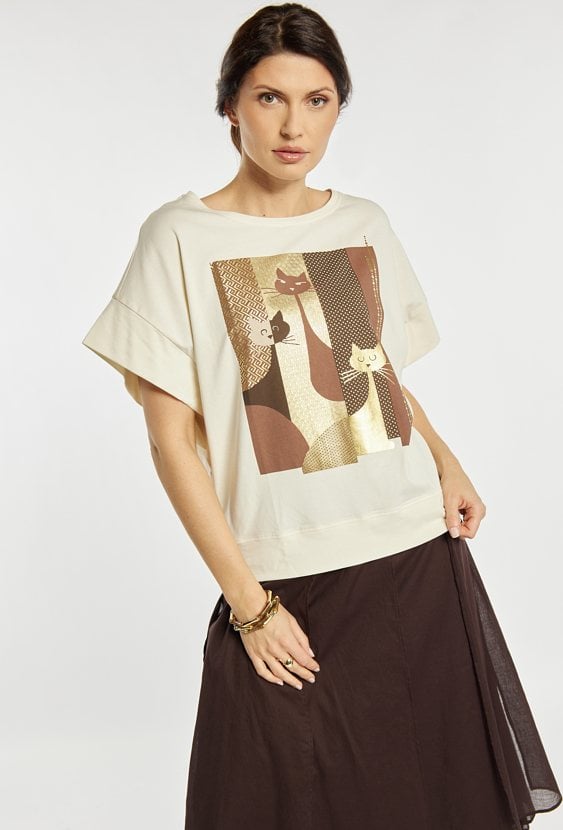 T-shirt z nadrukiem