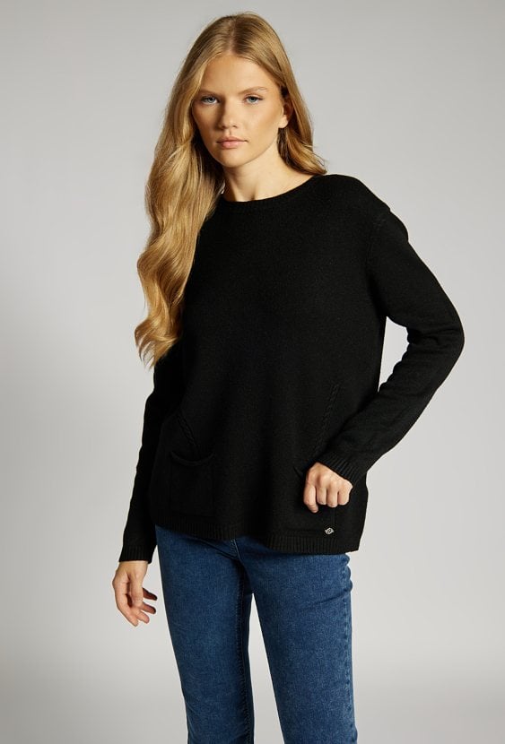 Sweter damski z wiskozą