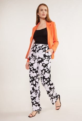 Wzorzyste spodnie damskie